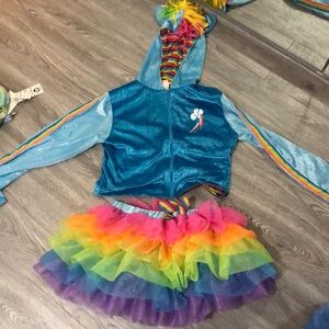 Adult tutu and my little pony jacket